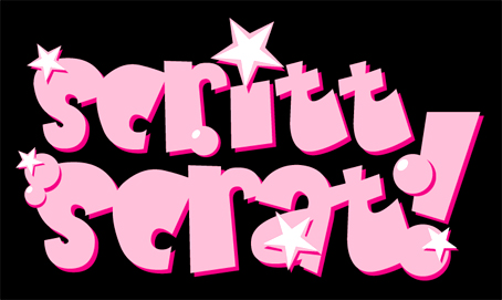The main logo used by the band Scritt Scrat